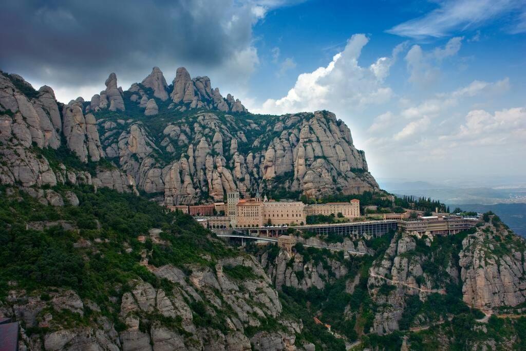 Piso En El Centro De Monistrol De Montserrat 외부 사진