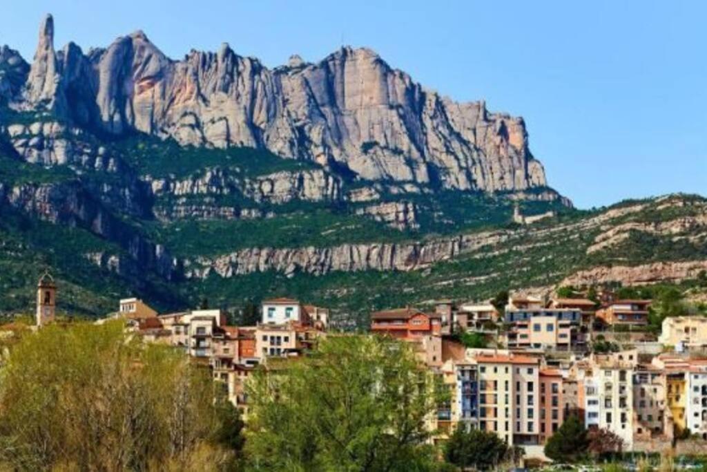 Piso En El Centro De Monistrol De Montserrat 외부 사진